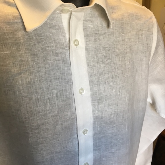 New Irish linen men’s dress shirt - Picture 8 of 8